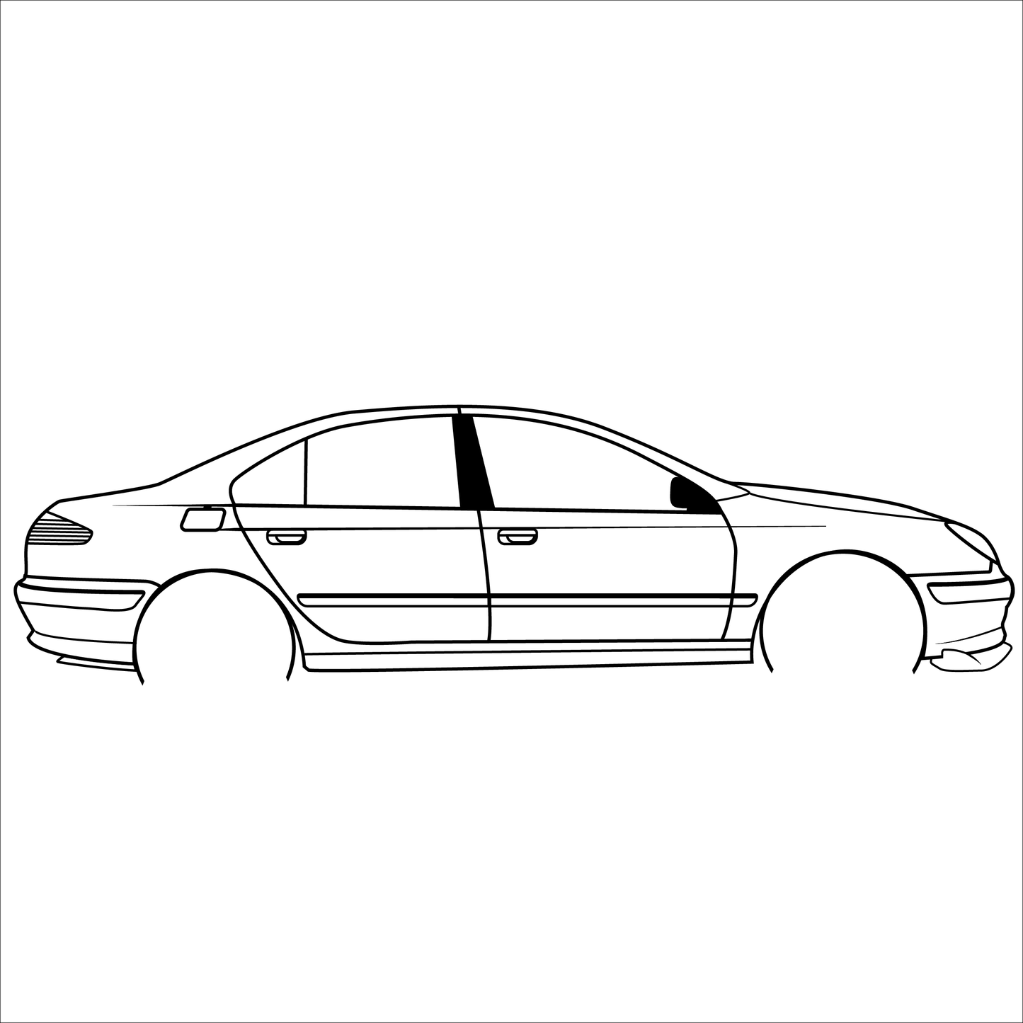 Personalized Car Silhouette