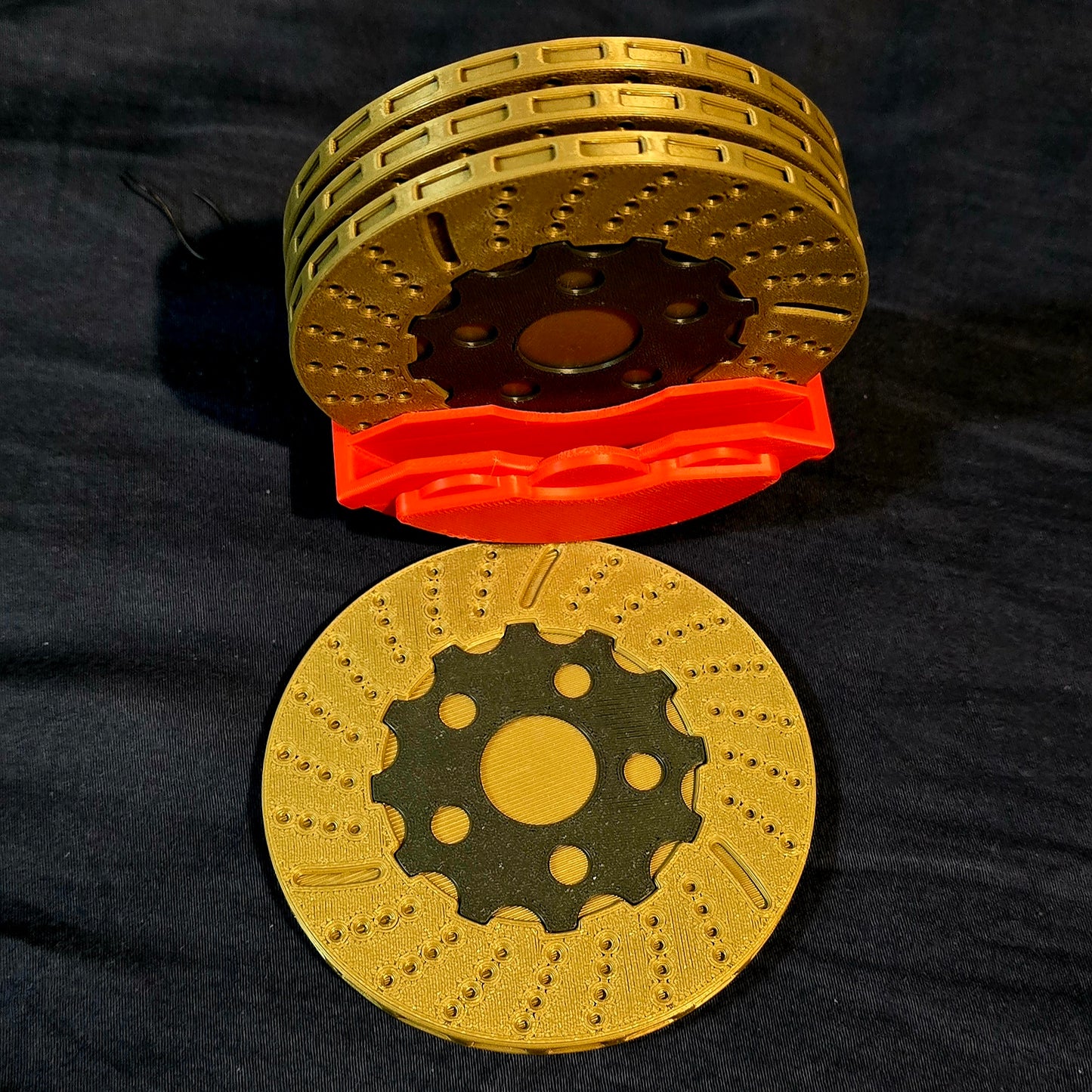 Brake Disc Caliper Coaster Set