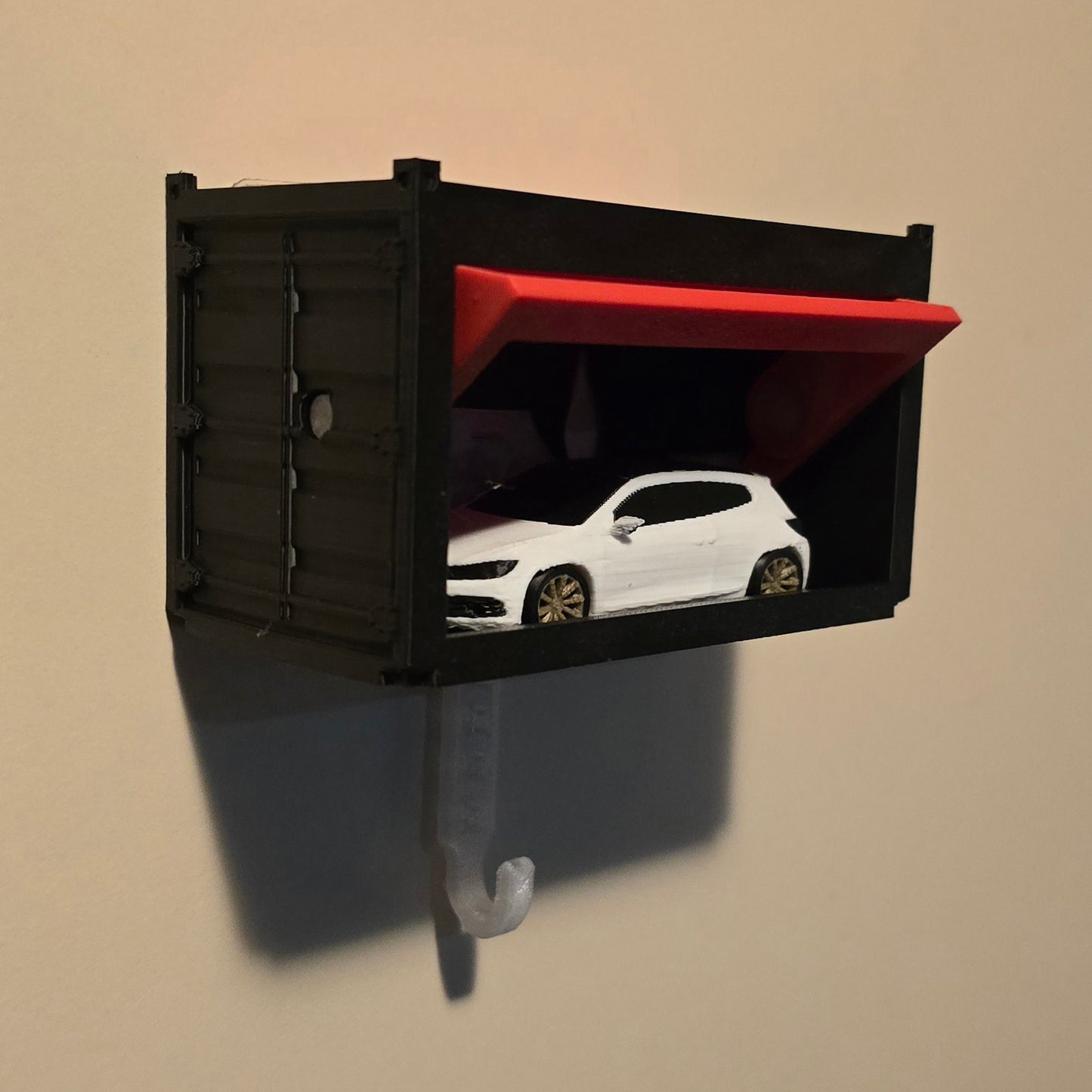 🏎️ Mini Garage Key Holder – Park Your Keys in Style