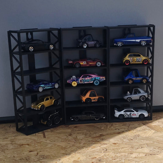 Collector’s Display Rack – Wall-Mount Stand for 1:64 Scale Cars